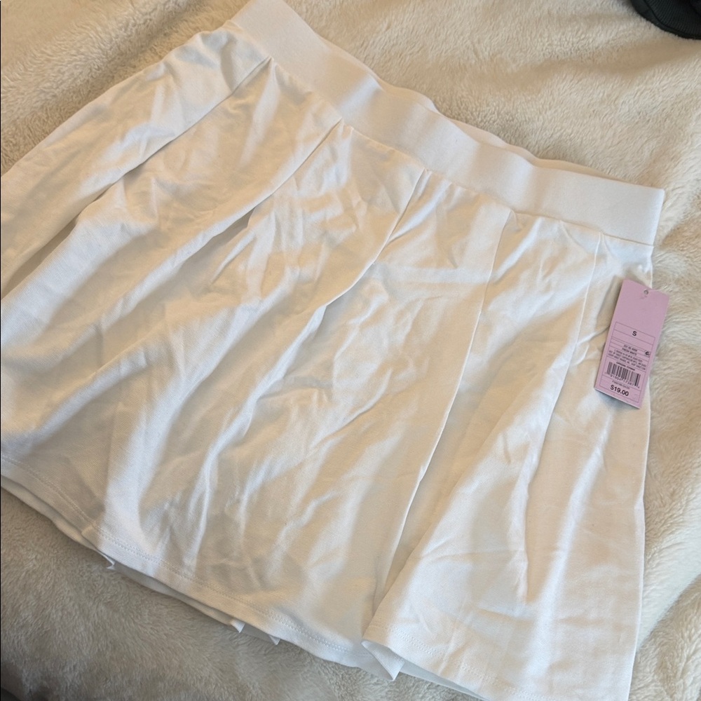 Wild Fable White Mini Skirt
